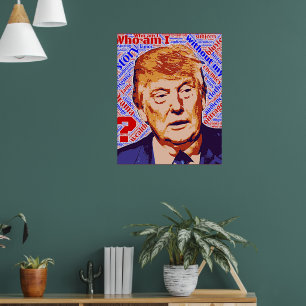 Trump, der ich bin, schätzt das Poster-Papier Poster