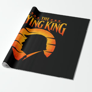 Trump Der Lügende König Sarkastischer Humor Geschenkpapier