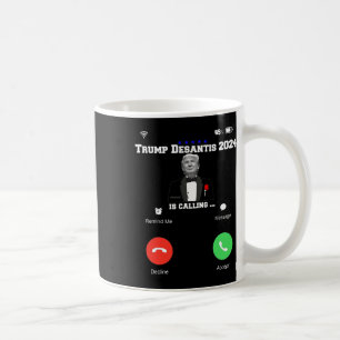 Trump Desantis 2024 Ruft Republikanische Wahl Kaffeetasse