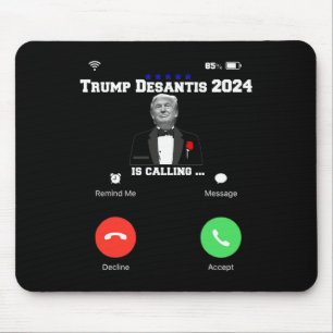 Trump Desantis 2024 ruft Republikanische Wahl Mousepad