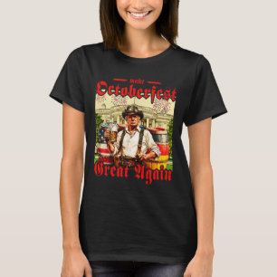 Trump Deutsche Bier Party Prost Mach wieder groß _ T-Shirt