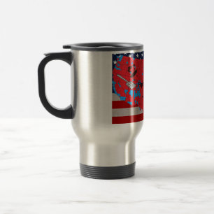 Trump die Tasse Burger und Landkreis