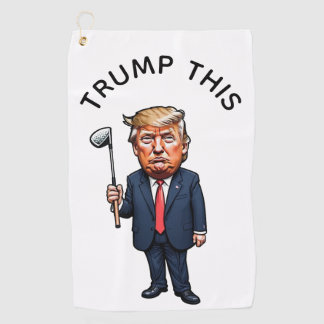 Trump Diese Personalisieren Golfhandtuch