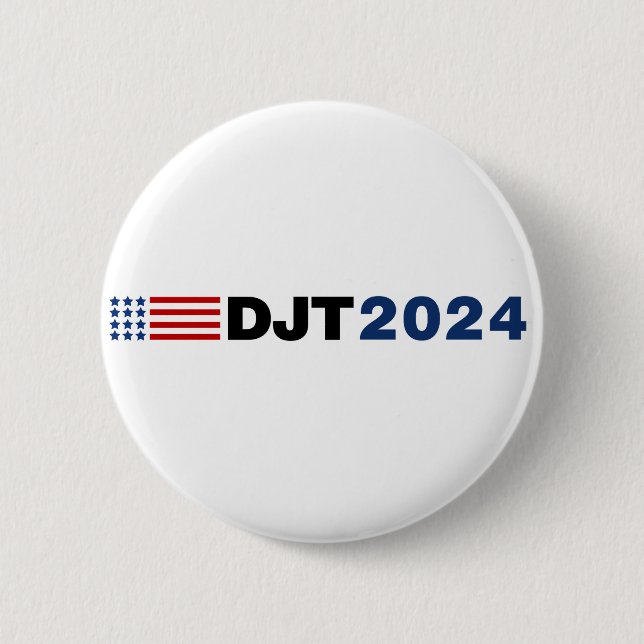 Trump-DJT-Taste 2024 Button (Vorderseite)