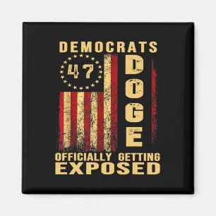 Trump Doge Abteilung für Regierungseffizienz Pat Magnet