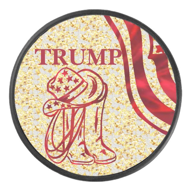 TRUMP EISHOCKEY PUCK (Vorderseite)