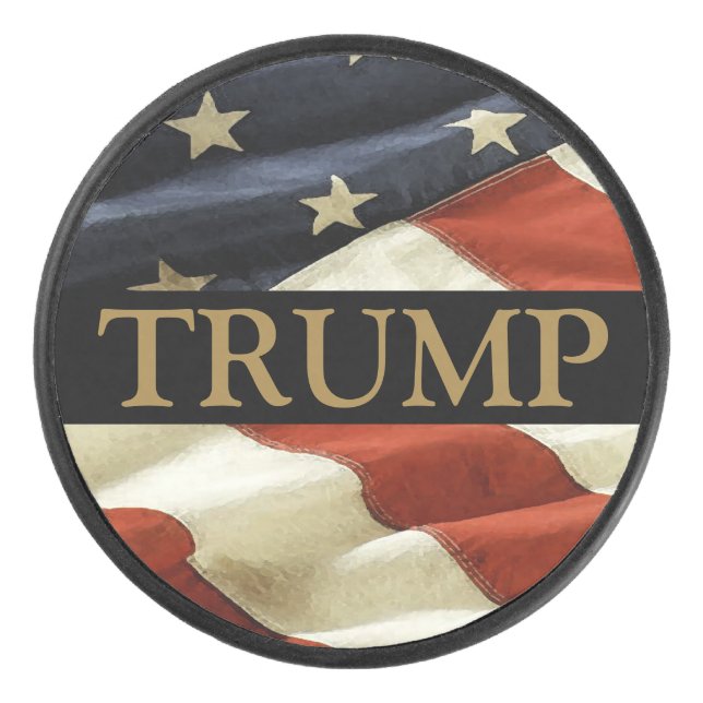 TRUMP EISHOCKEY PUCK (Vorderseite)
