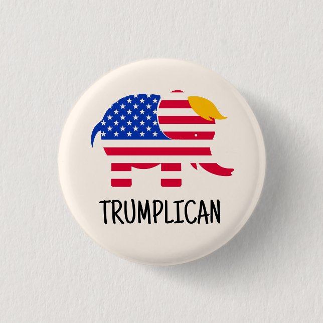 Trump Election 2020 Campaign Novelty Gift Button (Vorderseite)
