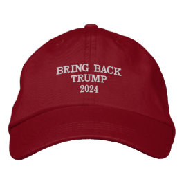 Trump Election 2024 Merchandise zurückbringen Bestickte Baseballkappe
