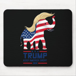 Trump Elefant Republikaner Amerika groß halten Wäh Mousepad