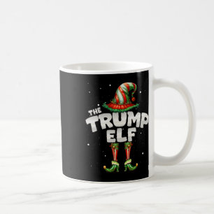 Trump Elf Familie Matching Group Weihnachten Kaffeetasse