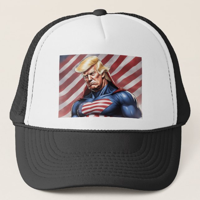 Trump Epic Superhero Casquette (Devant)