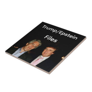 Trump/Epstein Akten Keramikfliese