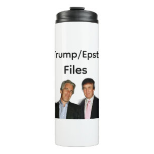 Trump/Epstein-Akten Thermo-Tumbler Thermosbecher