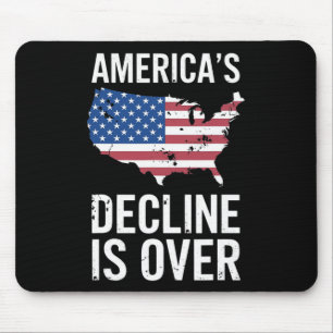 Trump erklärt Amerikas Niedergang ist vorbei Amtse Mousepad