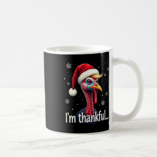 Trump-Erntedank Christmasi'm Thankful Trump Won Kaffeetasse