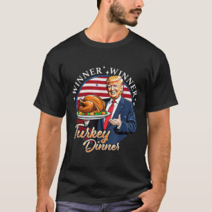 Trump Erntedank Spaß Funny Trump Gewinner T-Shirt