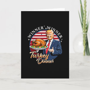 Trump Erntedankfest Humor Lustiger Trump Gewinner Karte