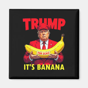 Trump Es ist Banana (für Maßstäbe) Starship Funny Magnet