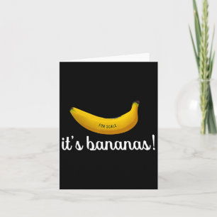 Trump Es ist Banane (zum Vergleich) Lustig  Karte