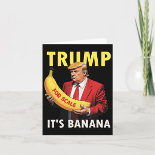 Trump Es ist Banane (zum Vergleich) Starship Lusti Karte