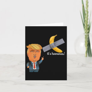 Trump Es ist Banane (zum Vergleich) Starship Lusti Karte