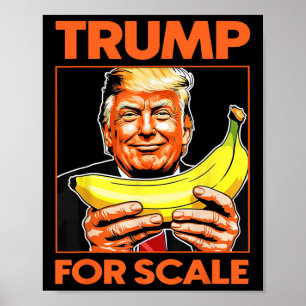 Trump Es ist Nana (für Maßstab) Starship Funny 10 Poster