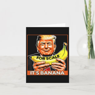 Trump Es ist Nana (für Maßstäbe) Starship Funny 3 Karte