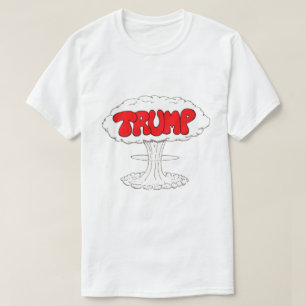 Trump-Explosion-Lustige Karikatur T-Shirt