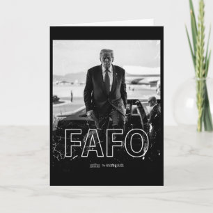Trump Fafo Lustig Fafo Trump Präsident Trump  Karte