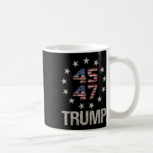 Trump-Fahne 2024 (auf dem Stapel): Amerika als Tru Kaffeetasse