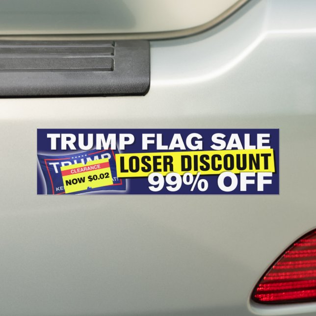 Trump-Fahne verkauft Trump verlor den Loser gegen  Autoaufkleber (Auf Auto)