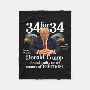 Trump fand die Schuld auf &#; Grafen der Freiheit Fleecedecke