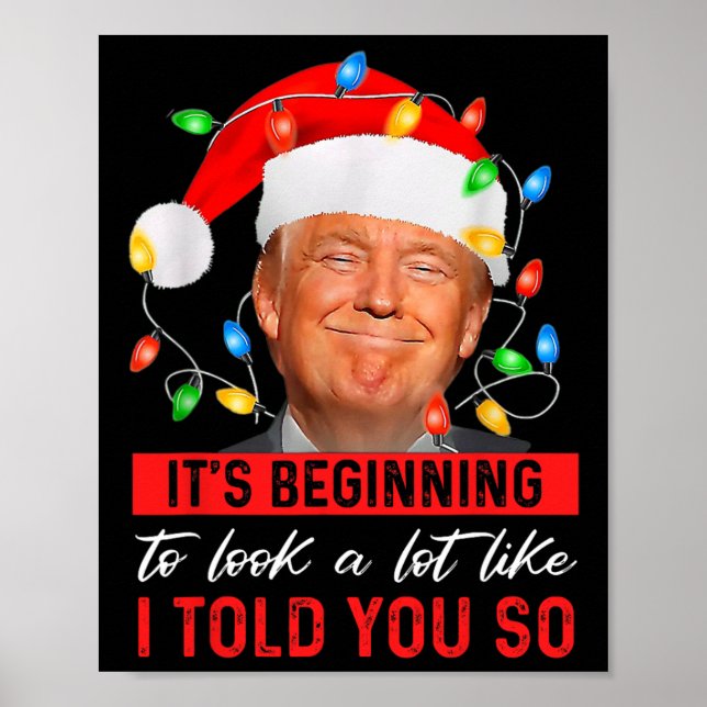 Trump fängt an, so auszusehen, wie ich es dir gesa poster (Vorne)