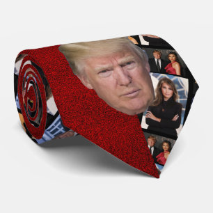 TRUMP-FARBE KRAWATTE