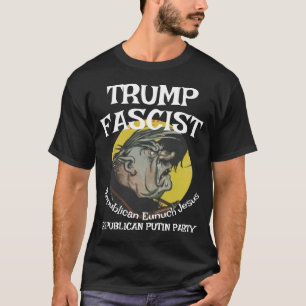 Trump Faschist Teppich Kauer Republikaner Jesus T-Shirt
