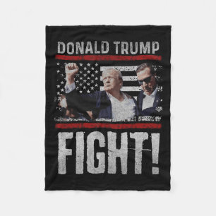 Trump Faust Shirt US-Leitartikel Trump kämpft Fleecedecke