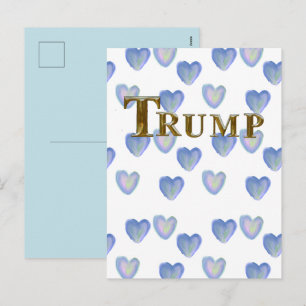 TRUMP FEIERTAGSPOSTKARTE