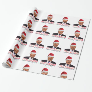 Trump. Feliz Navidad, Mexiko wird dafür bezahlen! Geschenkpapier