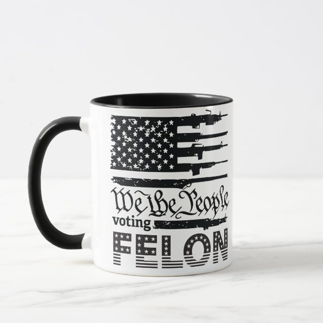 Trump Felon Mug (Gauche)