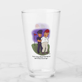 Trump Felonies trinken Glass Glas