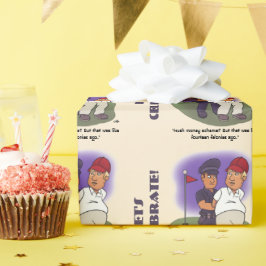 Trump Felonies Wrapping Paper Geschenkpapier