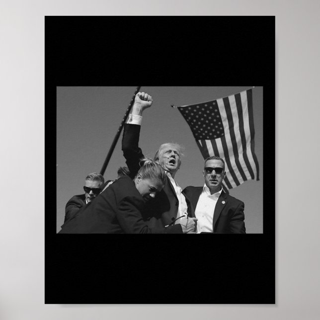 Trump Fist Pump 1 Poster (Vorne)
