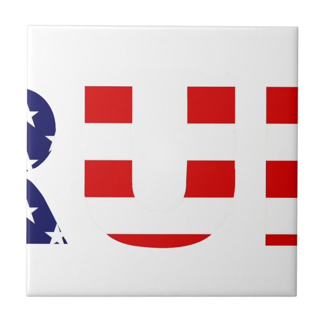 trump fliese (Vorderseite)