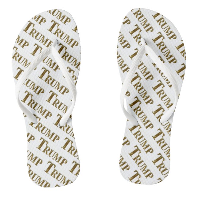 TRUMP FLIP FLOPS (Fußbett)