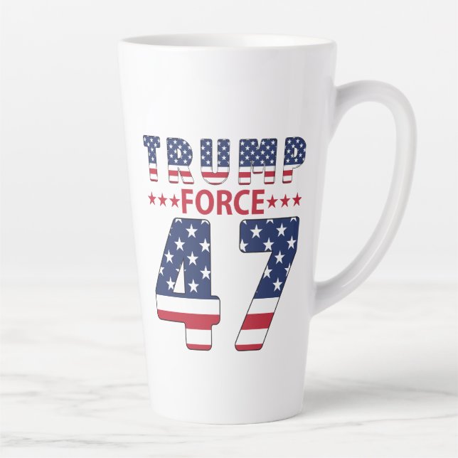 Trump Force 47 Milchtasse (Rechts)