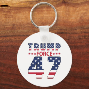Trump Force 47 Schlüsselanhänger