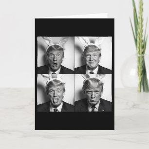 Trump Fotobox in Osterhasenohren Lustig Usa Mich Karte
