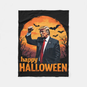 Trump freut sich Halloween Trump Vance Usa Trump H Fleecedecke