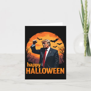 Trump freut sich Halloween Trump Vance Usa Trump H Karte
